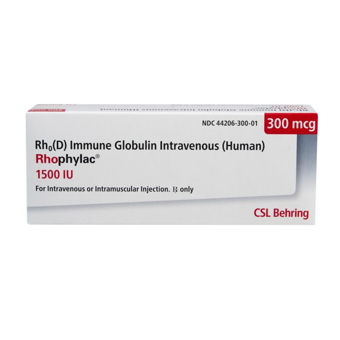 Rhophylac IM/IV Inj 300mcg 1x2ml